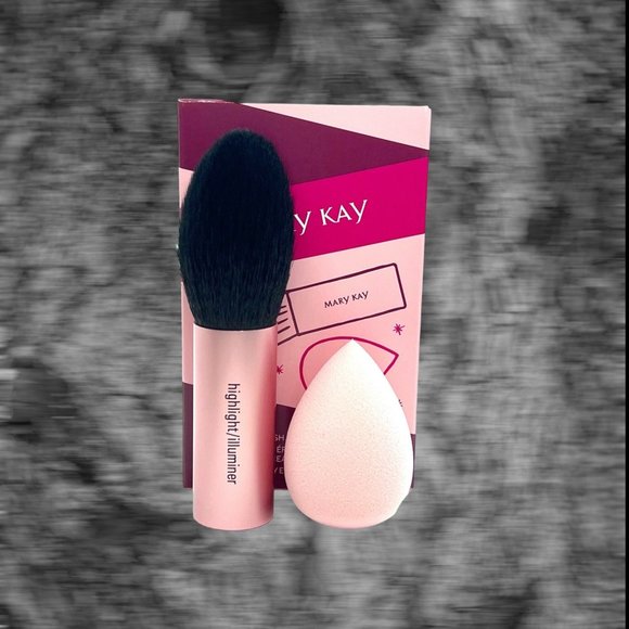 HIGHLIGHT BRUSH & CONTOUR SPONGE SET~MARY KAY ~LIMITED EDITION - Discontinued - Picture 3 of 6
